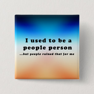 Früher war ich ein Mensch.. Button