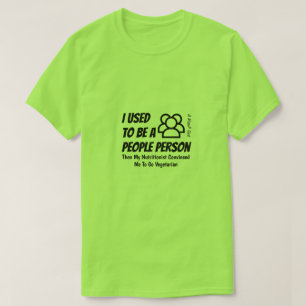 Früher war ich ein Mensch - ein MisterP-Shirt T-Shirt