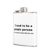 Früher war ich ein Mensch.. Flachmann (Links)