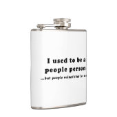 Früher war ich ein Mensch.. Flachmann (Rechts)