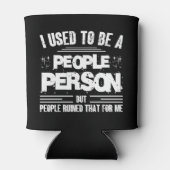 Früher war ich ein sozial bekannter Mensch Dosenkühler (Rückseite)