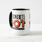 Früher war ich heiß 15 oz Kaffeetasse (Vorderseite Links)