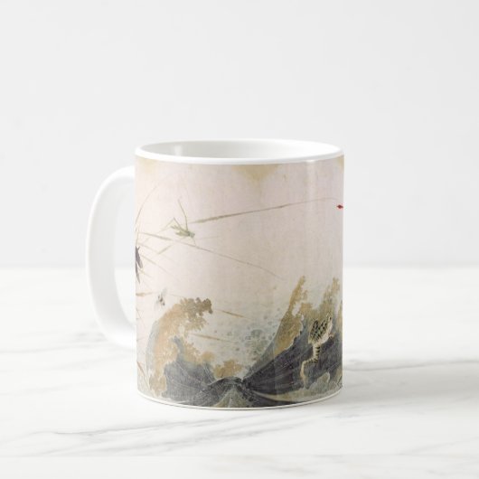 Früherer Herbst Antike chinesische Kunst Kaffeetasse (Vorderseite Links)