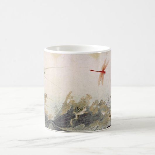 Früherer Herbst Antike chinesische Kunst Kaffeetasse (Mittel)