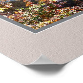 Früherer Herbst bei Cumberland Falls, Kentucky Poster (Ecke)