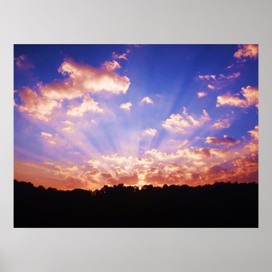 Früherer Sonnenaufgang Poster (Vorne)