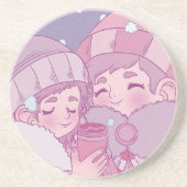 Früherer Winter Getränkeuntersetzer (Vorne)