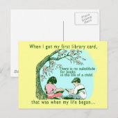 Früherlesen Postkarte (Vorne/Hinten)