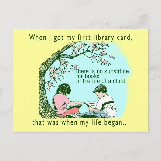 Früherlesen Postkarte (Vorderseite)