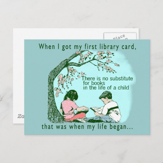 Früherlesen Postkarte (Vorne/Hinten)