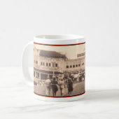 FRÜHES 20. JH. ATLANTIC CITY BILD KAFFEETASSE (Vorderseite Links)