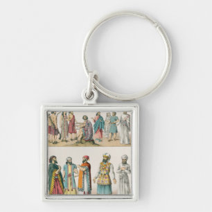 Frühes asiatisches Kleid, von 'Trachten der Schlüsselanhänger