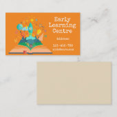 Frühes Lernen-Mitte-Kindertagesstättengeschäft Visitenkarte (Vorne/Hinten)