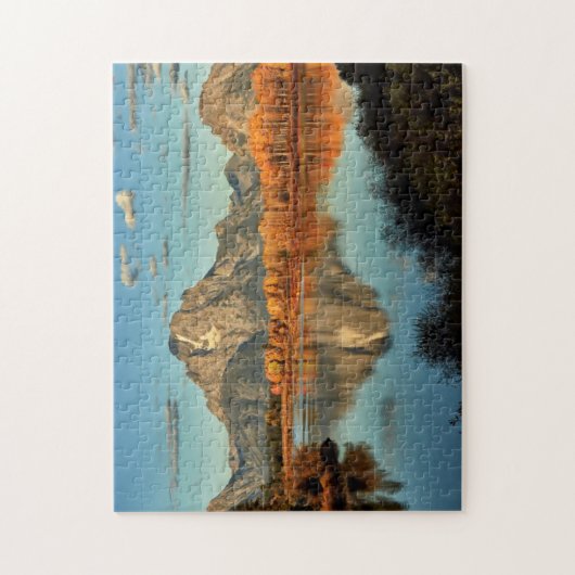 Frühes Licht in Wyoming an Oxbow Biegung Puzzle (Vertikal)