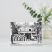 Frühes Reifen-Geschäft, 1921 Postkarte (Stehend Vorderseite)