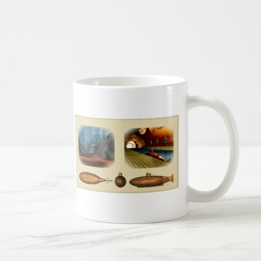 frühes U-Boot Kaffeetasse (Rechts)