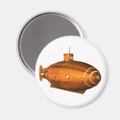 frühes U-Boot Magnet (Vorderseite/Rückseite)