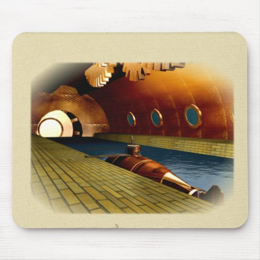 frühes U-Boot Mousepad (Vorne)