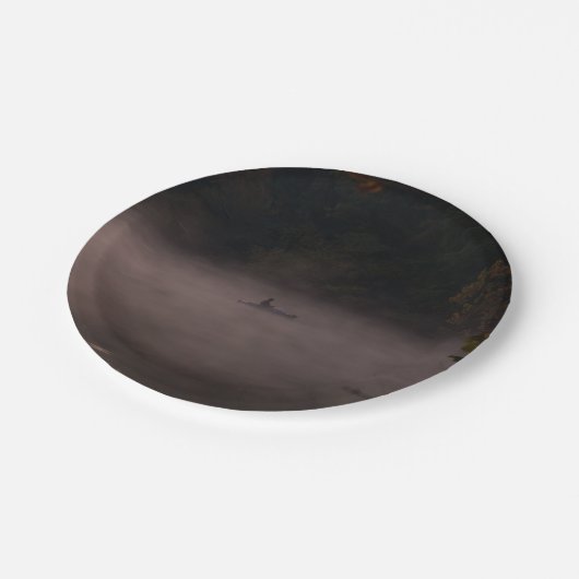 Frühfoggie Pappteller (Schrägansicht)