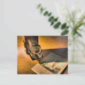 Frühfotografie Postkarte (Stehend Vorderseite)