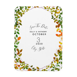 Frühherbstliche botanische Hochzeit rettet das Dat Magnet