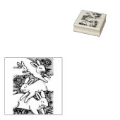 FRÜHHHARTEN, BUNNY RUBBER-BRIEFMARKE GUMMISTEMPEL (Stempel)