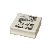 FRÜHHHARTEN, BUNNY RUBBER-BRIEFMARKE GUMMISTEMPEL (Stempel)