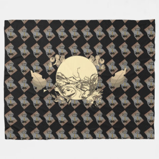 Frühhistorischer Bildungs-Fleece-Decke Fleecedecke