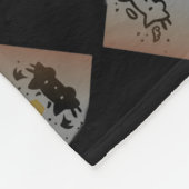 Frühhistorischer Bildungs-Fleece-Decke Fleecedecke (Ecke)