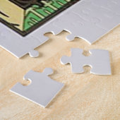 Frühjahr 1900: Ein Jugendstil von Mucha Puzzle (Seite)