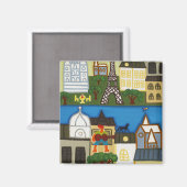 Frühjahr 2006 in Paris Magnet (Vorderseite/Rückseite)