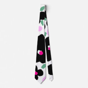 Frühjahr 2017 Schwarze Blume Neck Krawatte von Gem