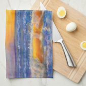 "FRÜHJAHR 2026 OZEAN WAVE" GESCHIRRTUCH (Viertel Falte)