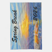 "FRÜHJAHR 2026 OZEAN WAVE" GESCHIRRTUCH (Vertikal)