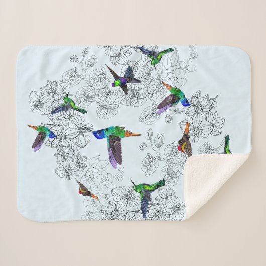 Frühjahr 2 sherpadecke (Vorderseite (Horizontal))