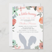 Frühjahr Ankunft Baby Dusche Einladung (Vorderseite)