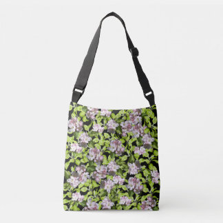 Frühjahr Apple Blossom Cross Body Tote Beutel Tragetaschen Mit Langen Trägern