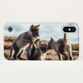 Frühjahr - Arctic Fox Case-Mate iPhone Hülle (Rückseite (Horizontal))