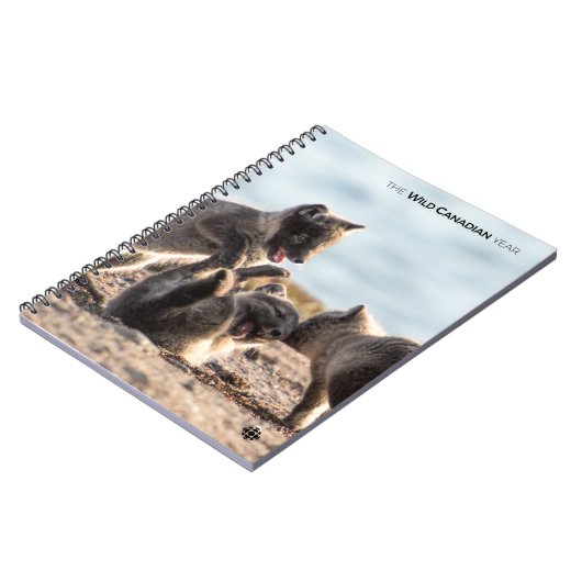 Frühjahr - Arctic Fox Notizblock (Linke Seite)