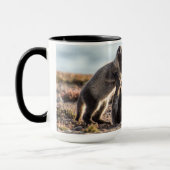 Frühjahr - Arctic Fox Tasse (Links)
