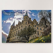 Frühjahr auf Dunrobin Castle, Sutherland Clan Puzzle (Horizontal)