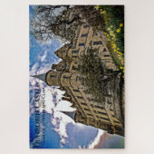 Frühjahr auf Dunrobin Castle, Sutherland Clan Puzzle (Vertikal)