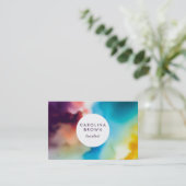 Frühjahr beginnt Berufliche Visitenkarte (Stehend Vorderseite)