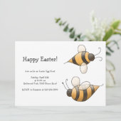 Frühjahr ・ Bienen Einladung (Stehend Vorderseite)