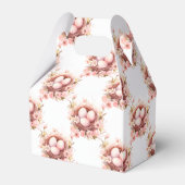 Frühjahr Birds Nest Baby Dusche Geschenkschachtel (Rückseite)