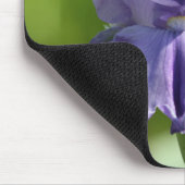 "Frühjahr-Blues-" Iris-Fotografie Mousepad (Ecke)