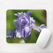 "Frühjahr-Blues-" Iris-Fotografie Mousepad (Mit Mouse)
