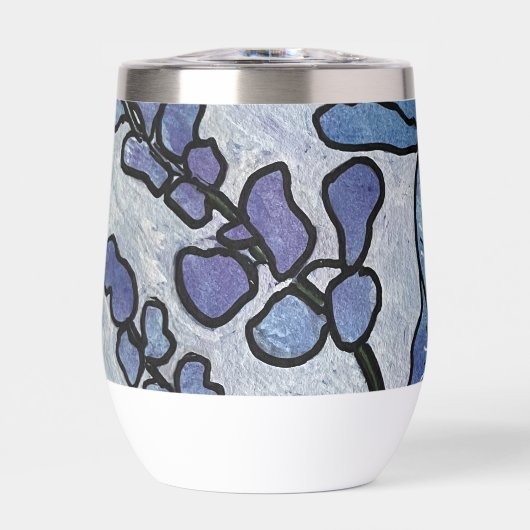 Frühjahr blüht Wasserflasche (Vorderseite)