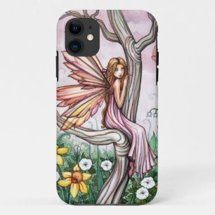 Frühjahr Blume Fairy in Daffodils iPhone Skin Fall Case-Mate iPhone Hülle