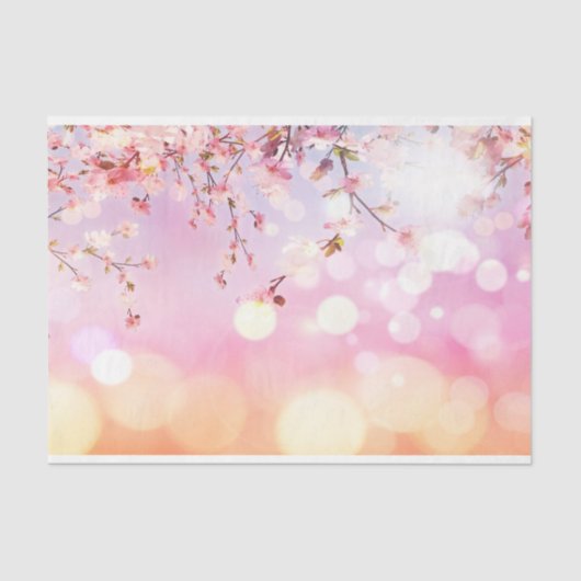 Frühjahr-Blumendesign Serie 15 Seidenpapier (Vorderseite)